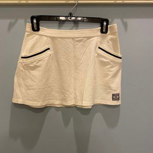White Chanel Tennis Skirt